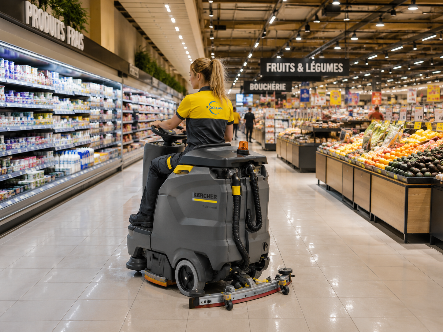 Nettoyage commerces et surfaces